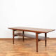 Table basse en teck danois du milieu du siècle, années 1960