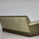 1970s, Danish 3-seater sofa, green furniture velour, beech wood.