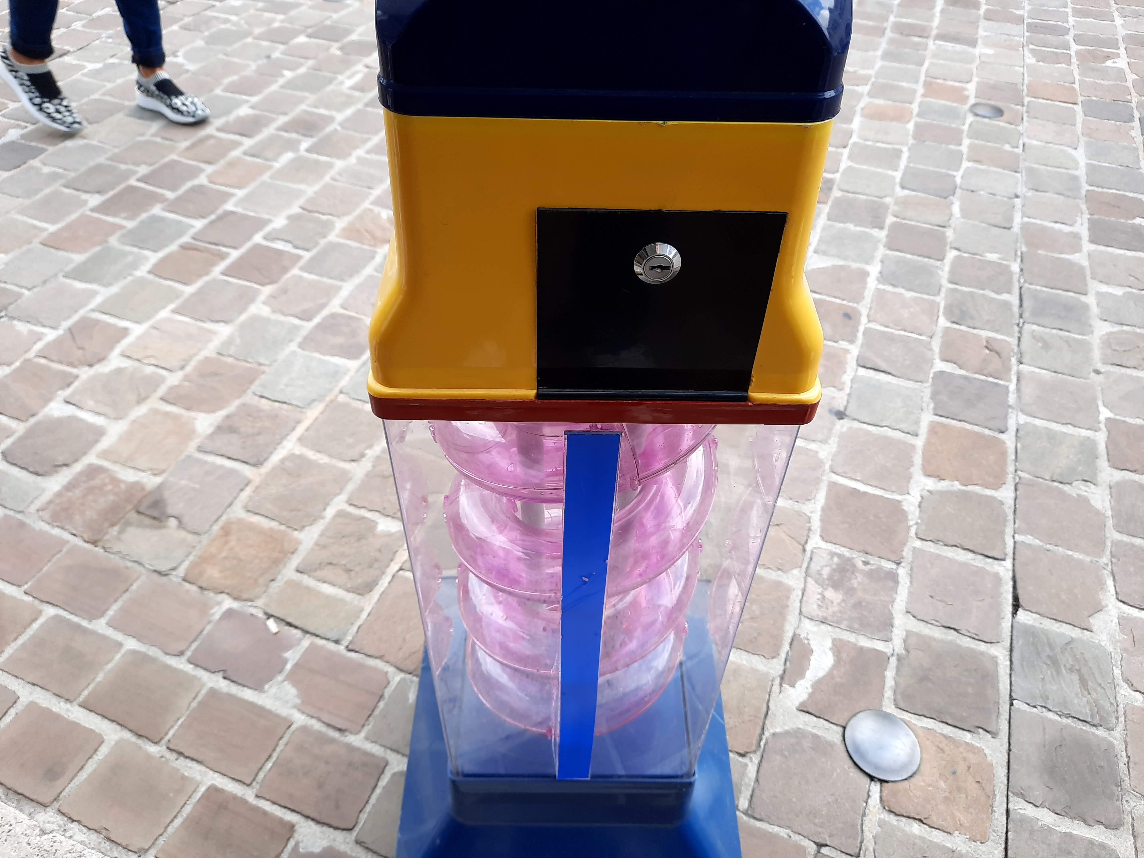 Former candy dispenser