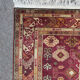 Handmade wool and silk carpet Kazakhstan 204x126 cm