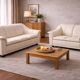 Vintage 2-Piece Leather Sofa Set — 2-Seater + 3-Seater — Second Half of the