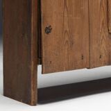 Art Populaire Alpine Cupboard, France, 19th Century