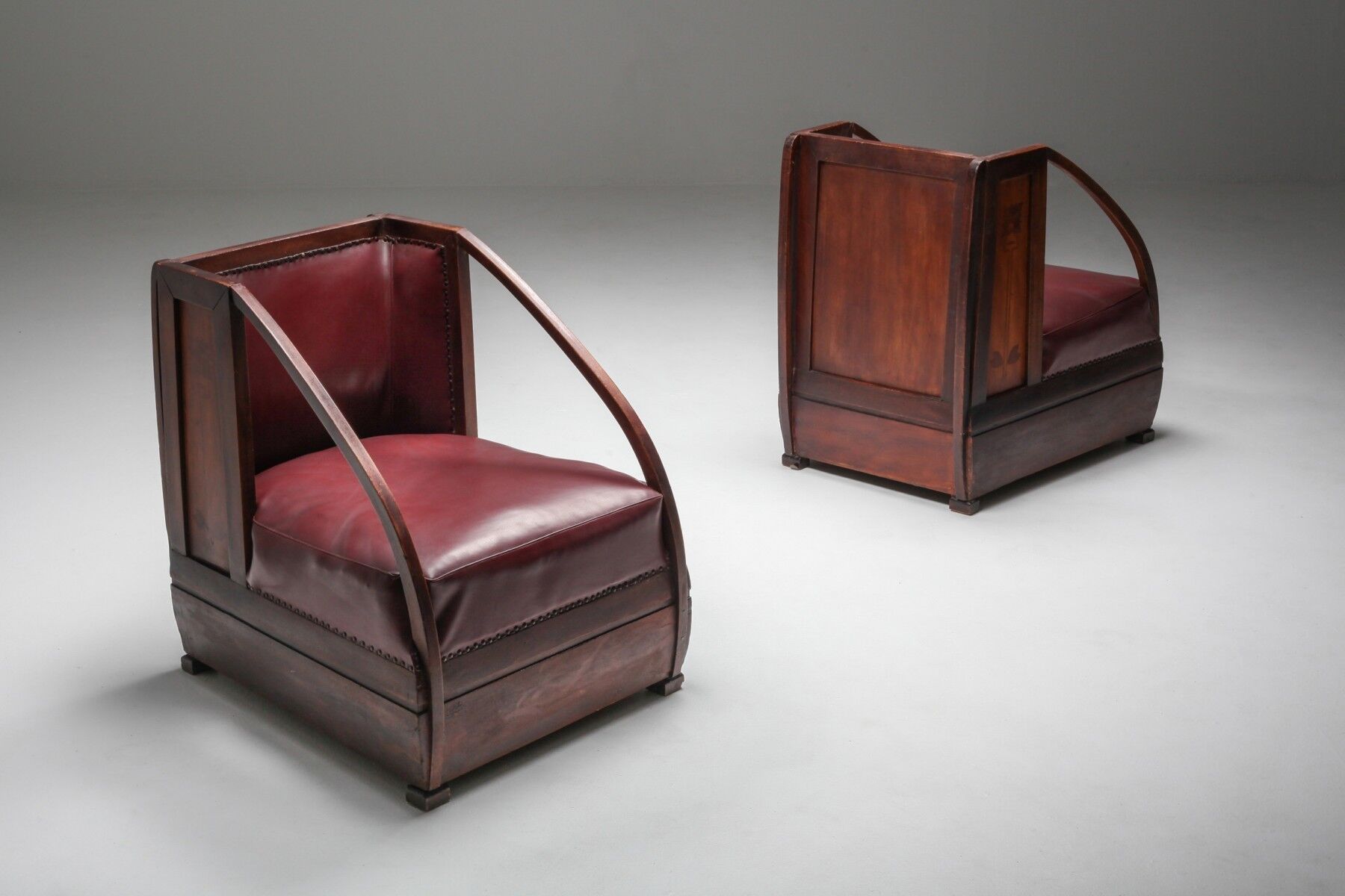 Paire de fauteuils Carlo et Piero Zen 1910