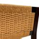 Vintage dining room chairs with papercord seat / 1970 design