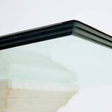 MK10238 Glass and concrete coffee table