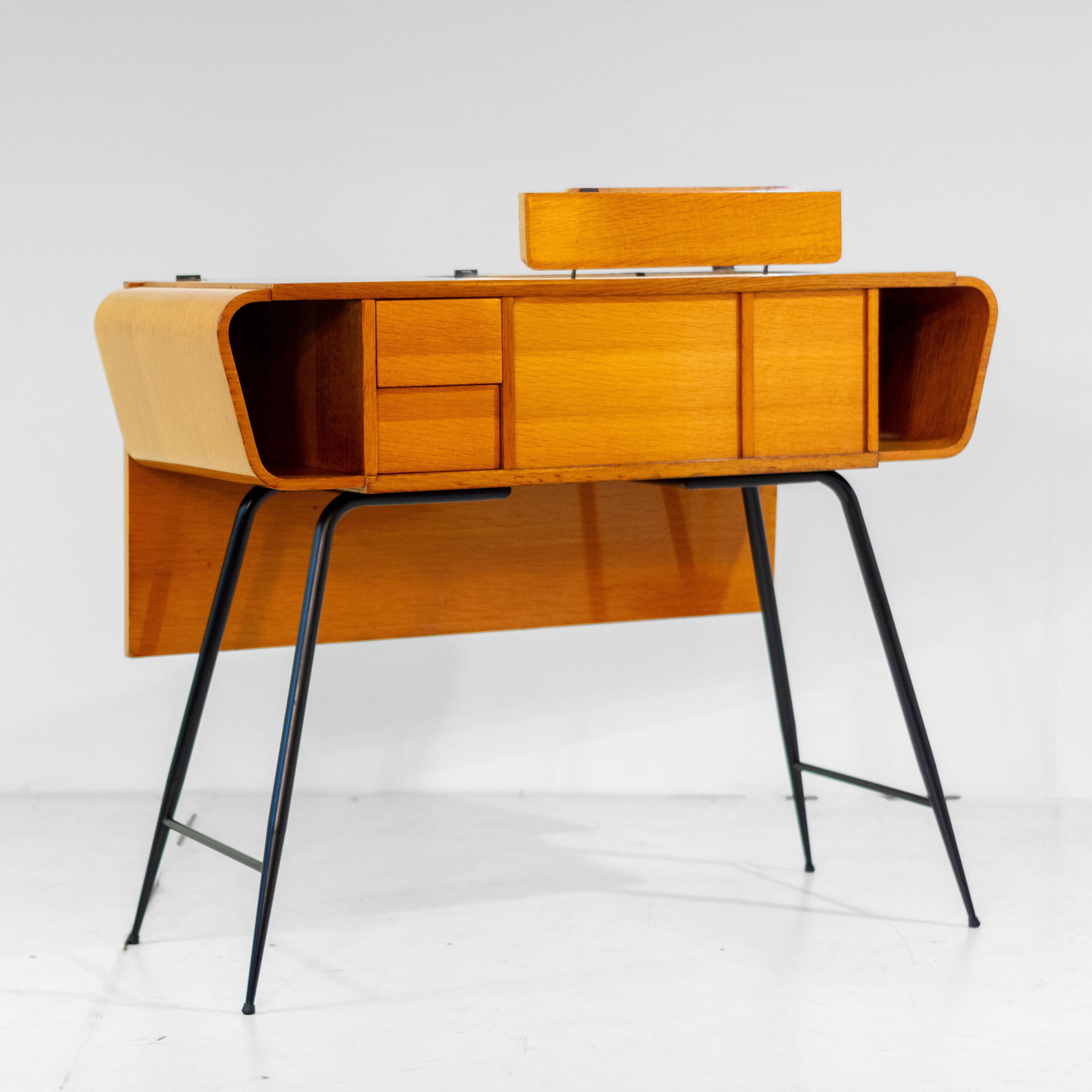 1960s Singer Console Table