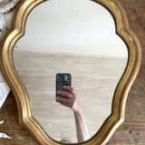 Antique gilded mirror 47 X 38 CM