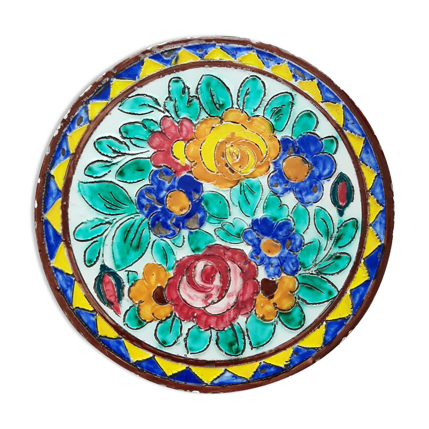 Table mat of flowery dish Cerart Monaco