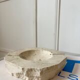 Travertine ashtray