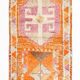3x13 Runner Peach & Pink Handmade Long Hallway Vintage Runner Rug,79x399 Cm