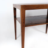 Side table in rosewood by Severin Hansen and Haslev Furniture, 1960s