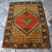 Old Caucasian carpet 142x105cm