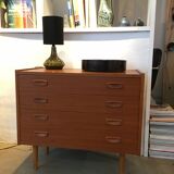 Commode de Poul Cadovius Royal System, Danemark 60's
