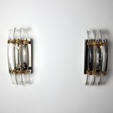 Pair of sconces, Italy, 1970