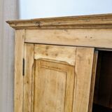 Parisian cabinet in raw wood