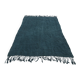 5x8 Midnight Blue Anatolian Turkish Kilim Rug, 157x230 Cm