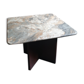 Vintage coffee table in italian marble 80s