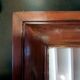 Wood mirror