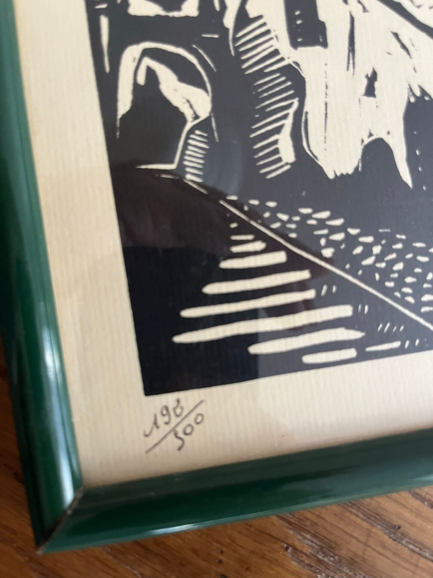 Estampe originale signée a. ross – édition limitée numérotée 192/300