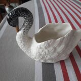 Vintage ceramic swan