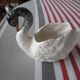 Vintage ceramic swan