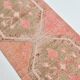 3x14 Runner Faded Pink Vinage Wool Runner Rug, 84x410