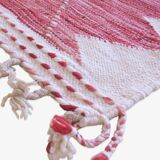 Raspberry Kilim Rug - 306 x 203 cm