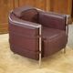 Paire de fauteuils dans le goût de Le Corbusier 1970’s