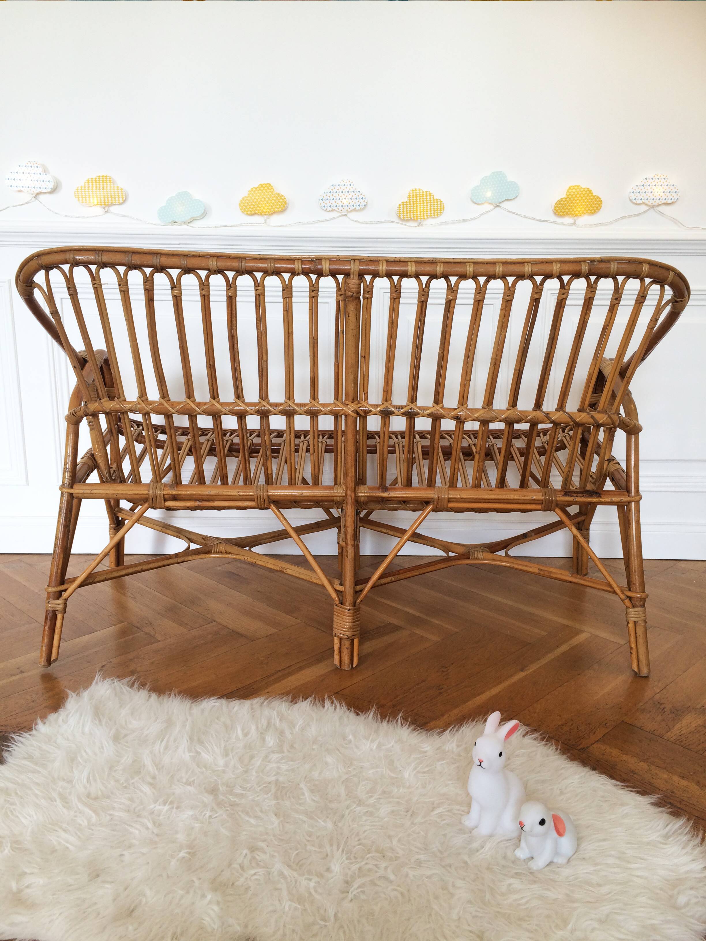 Bench into rattan "Comfy".