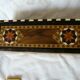 Antique Box of 28 Dominoes in Vintage Syrian Marquetry