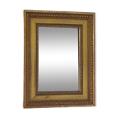 Petit miroir au mercure Cadre en bois