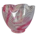 A. D. Copier, Leerdam, Netherlands - Glass vase filigree patterns