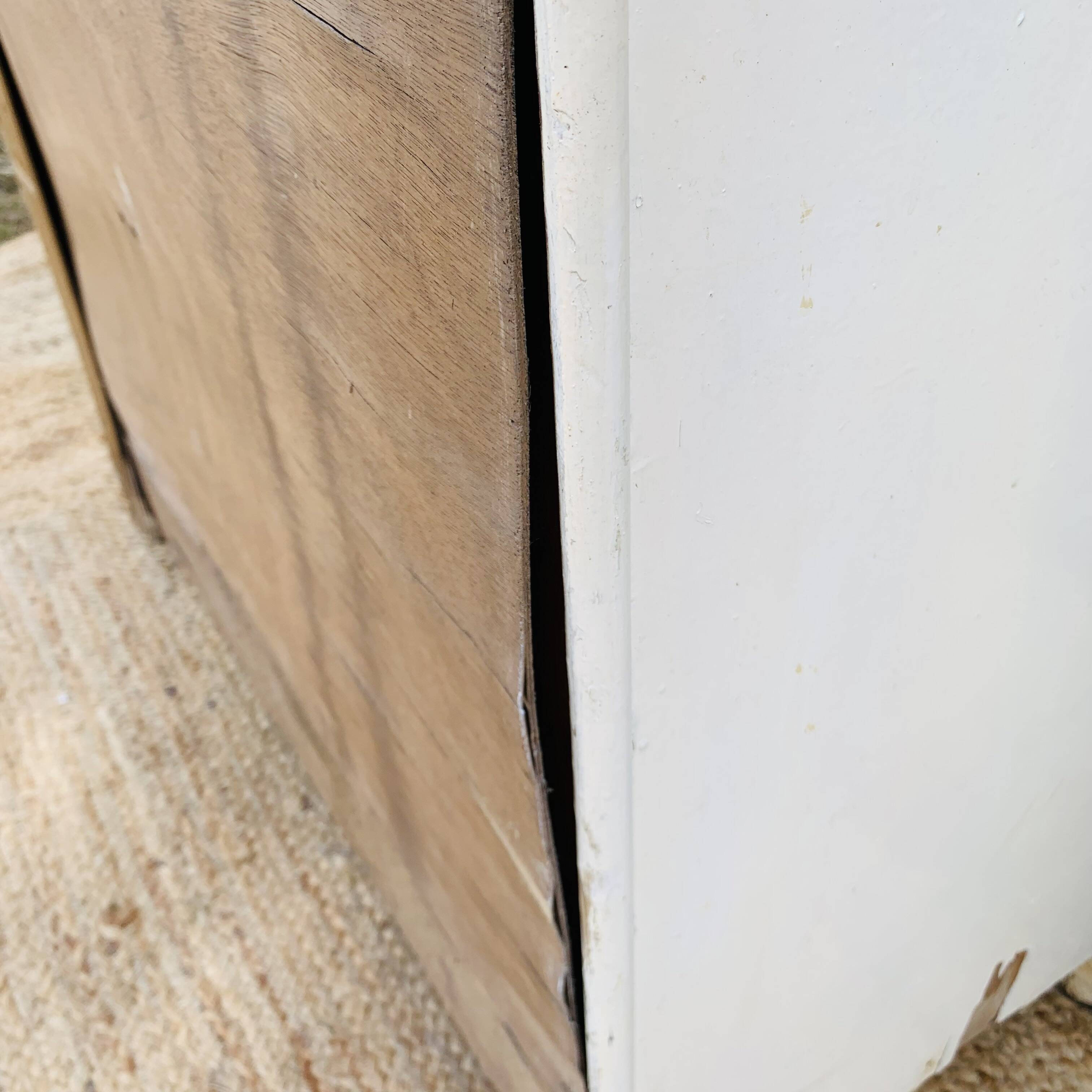 Vintage white sideboard