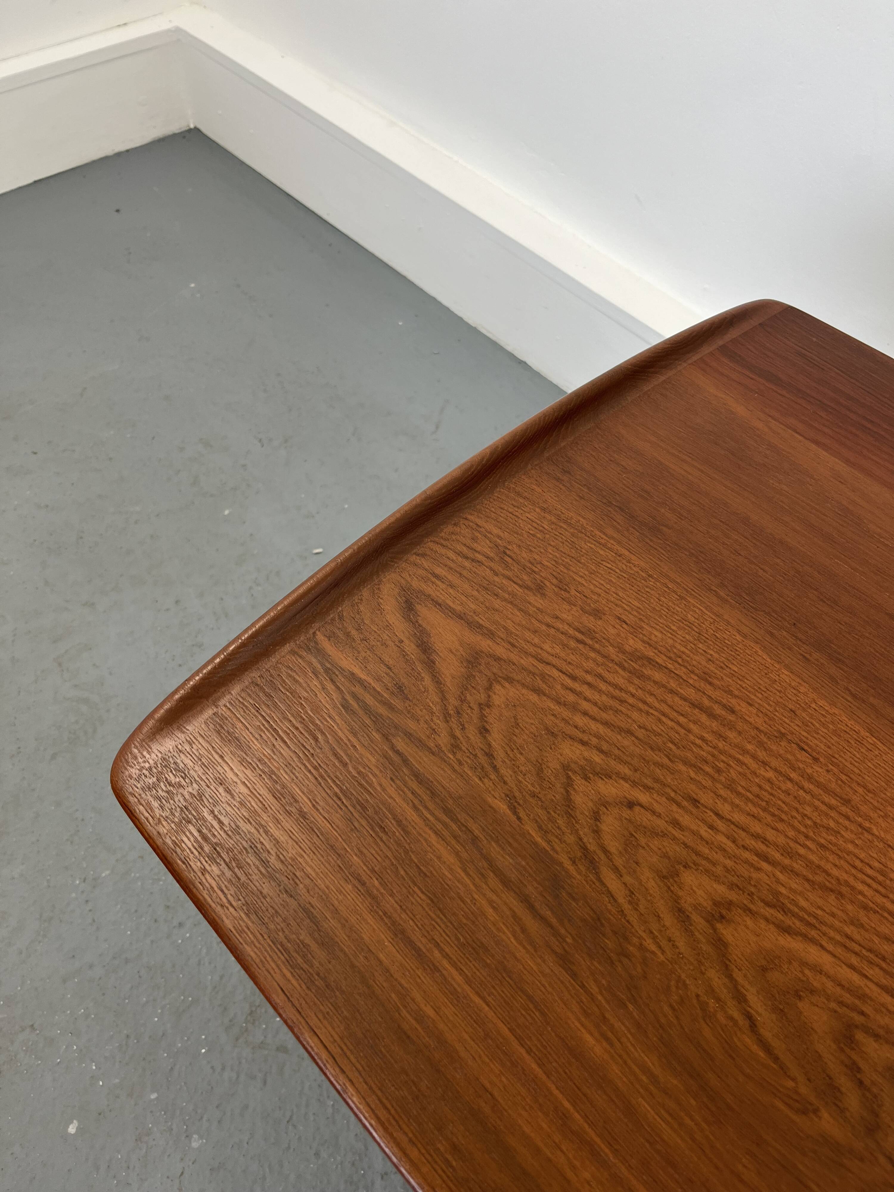 Teak Coffee Table by Tove and Edvard Kindt-Larsen for France & Son, Denmark, 1960s