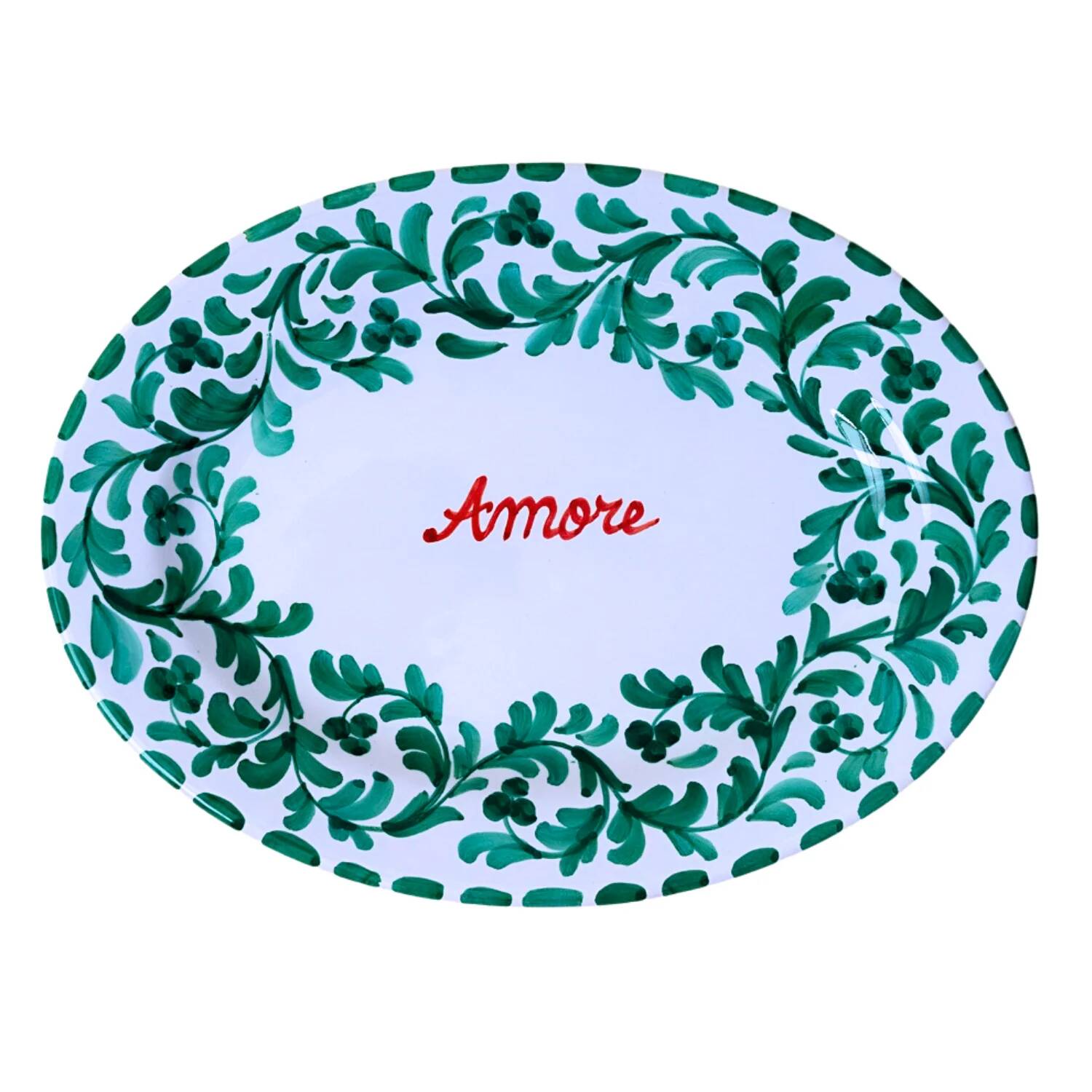 Toscana Amore oval serving dish