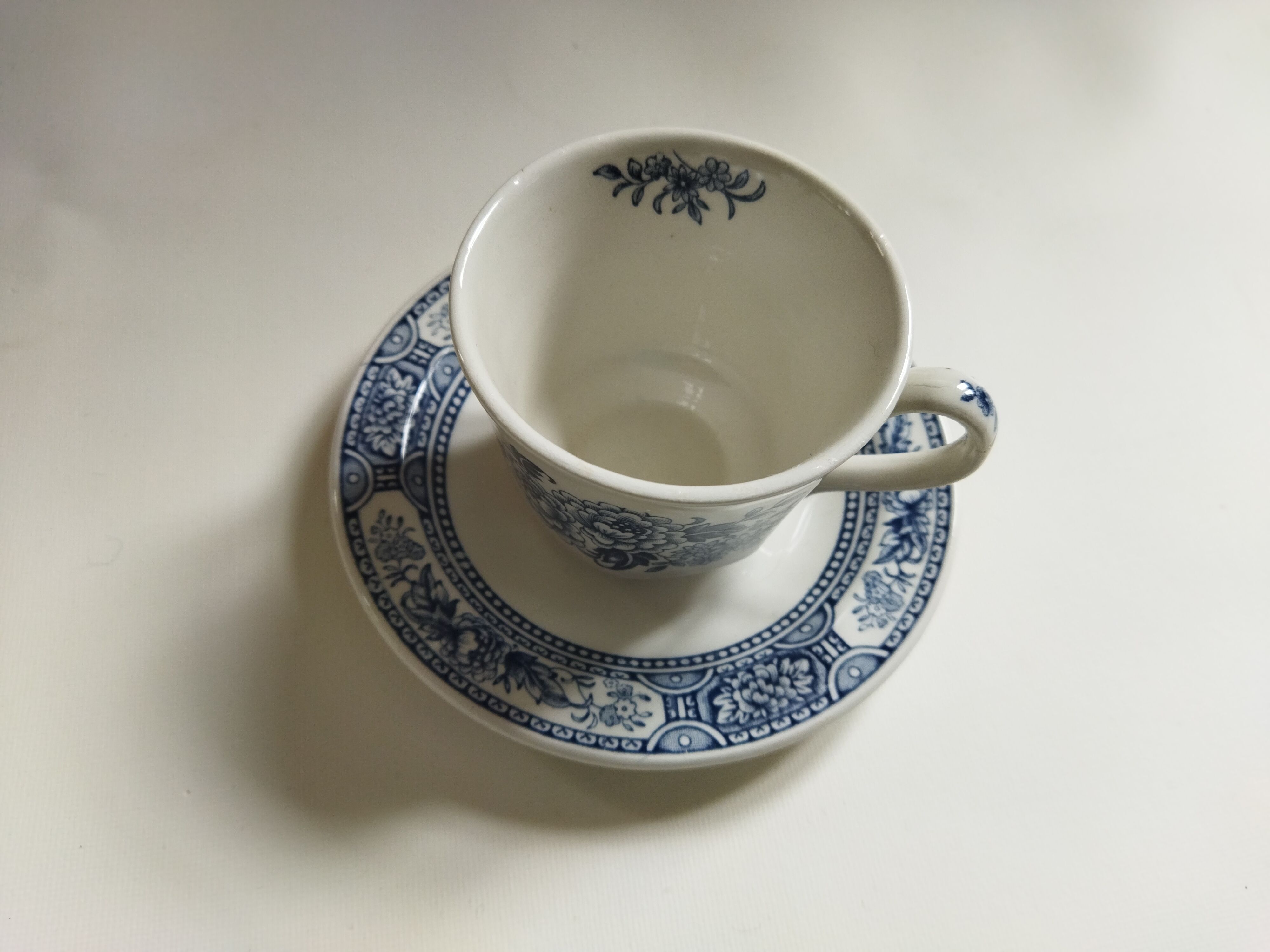 English coffee cups Ridgway Canterbury