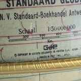 Globe vintage avec lumières GDP 1965 Globe