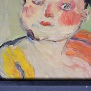 PETROVITCH (20th century) "The two children" Oil on canvas
