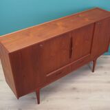 Teak highboard, Danish design, 1960s, production: Denmark