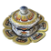 Octagonal jam pot Desvres - Jules Verlingue - Rouen decoration