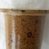 Pyrite stone single-flower vase