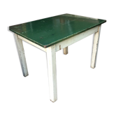 Table d'atelier d'école vintage