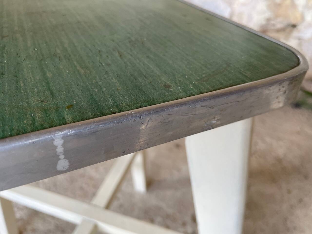 Vintage wooden stool, circa 1950's