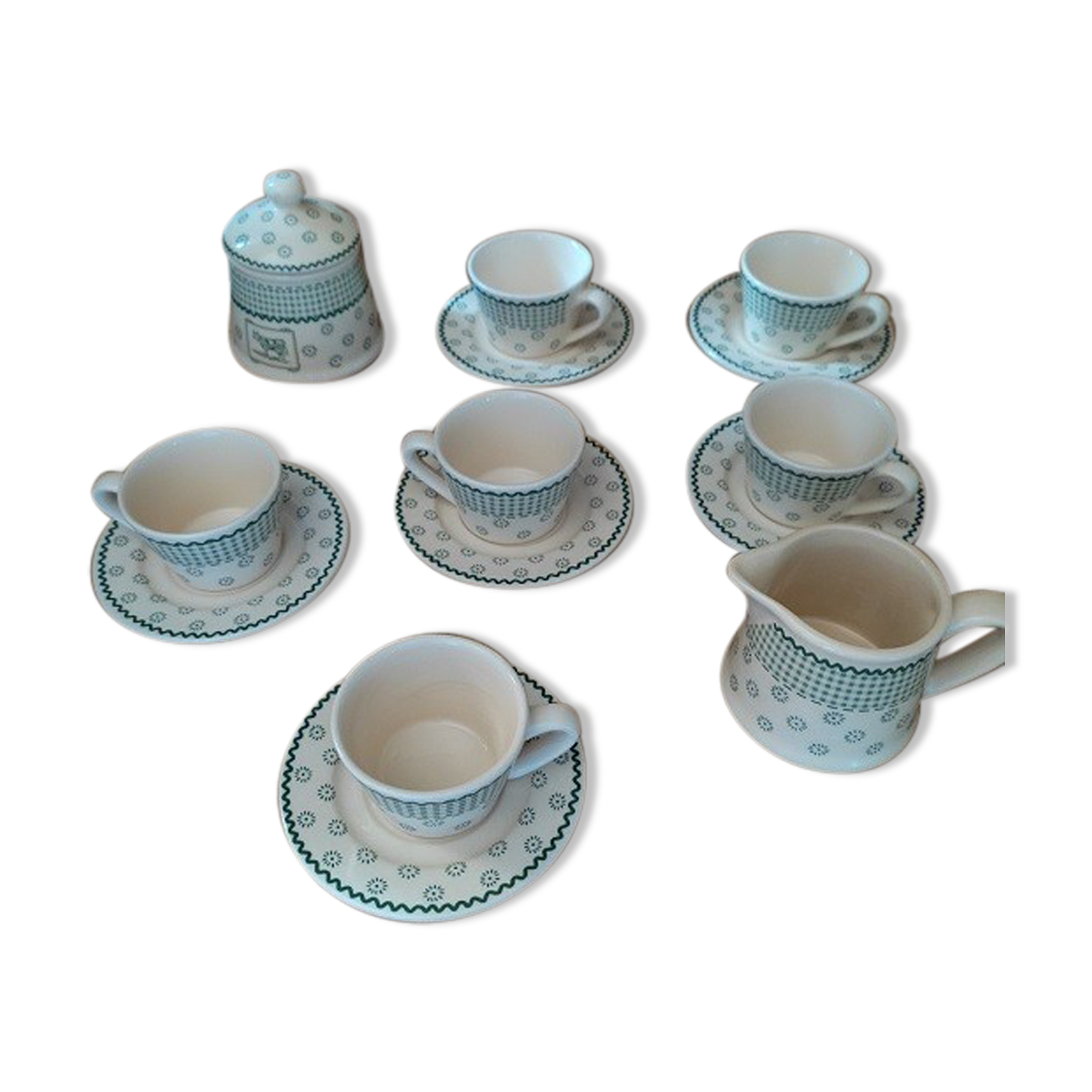 Sugar coffee service Margueritte Design Geneviève Lethu