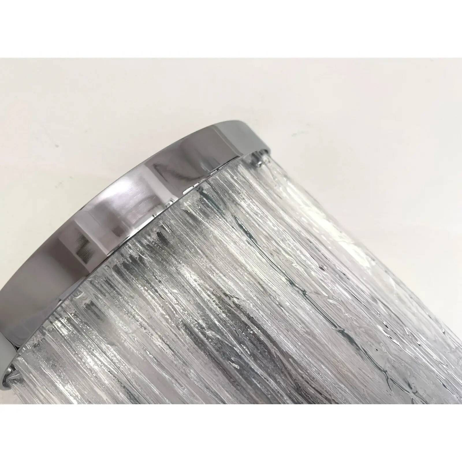 Pair of Contemporary Transparent “Tronchi” Wall Sconces