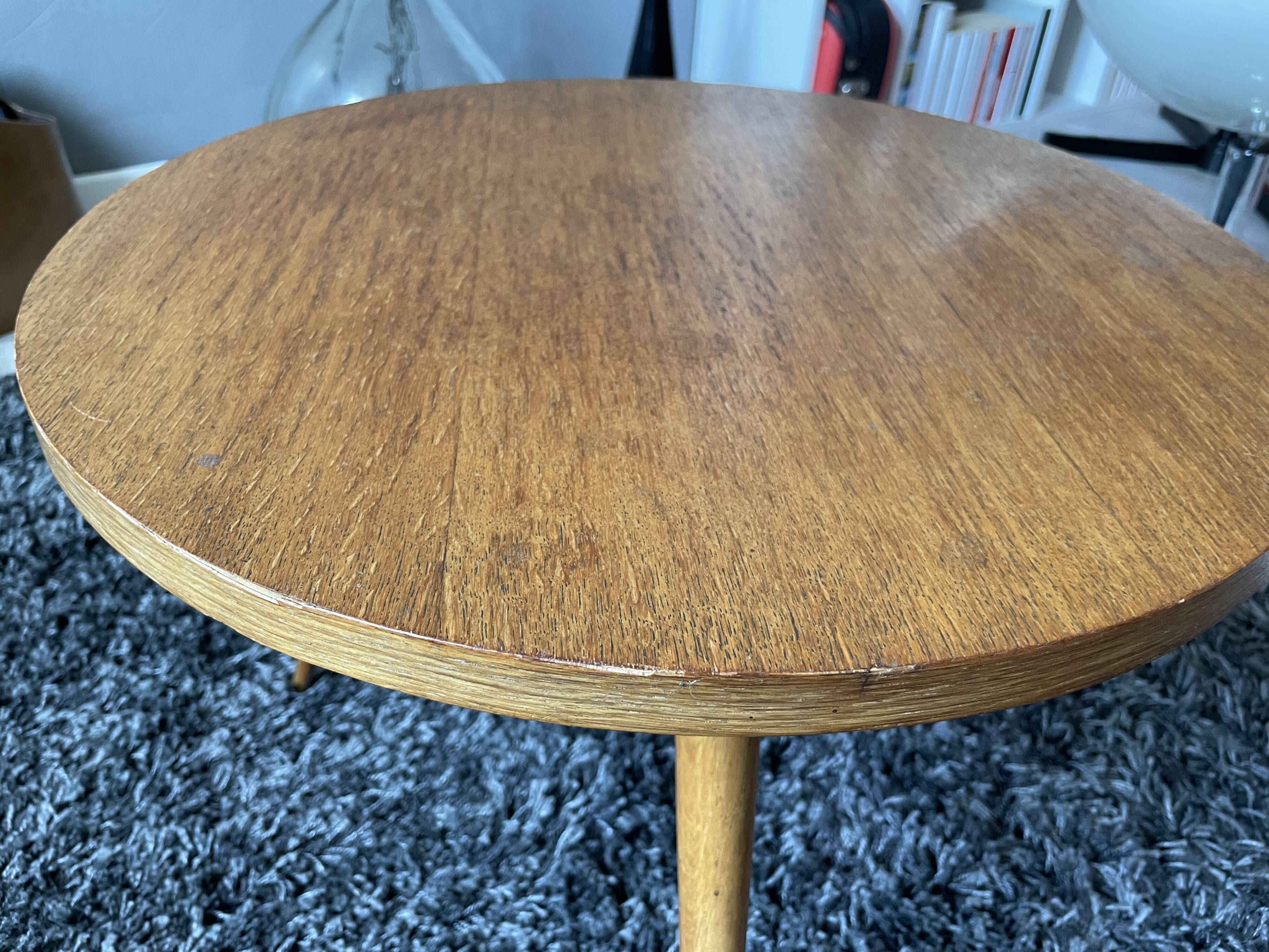 Tripod coffee table 50s