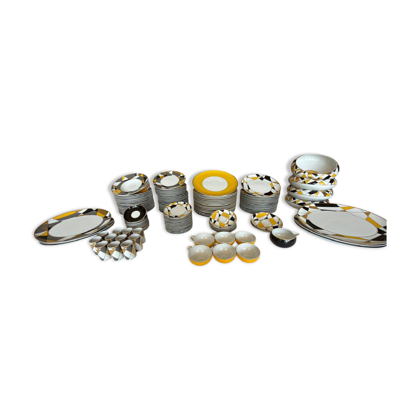 "Arlequim" porcelain dinnerware from Vista Alegre - Complete set