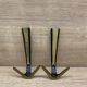 Brass wall hooks from Herta Baller, set of 2