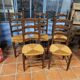 Lot de 5 chaises de salle à manger picarde