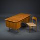 Bureau Modèle Rt200 en Teck par Heinrich Riestenpatt, 1960s
